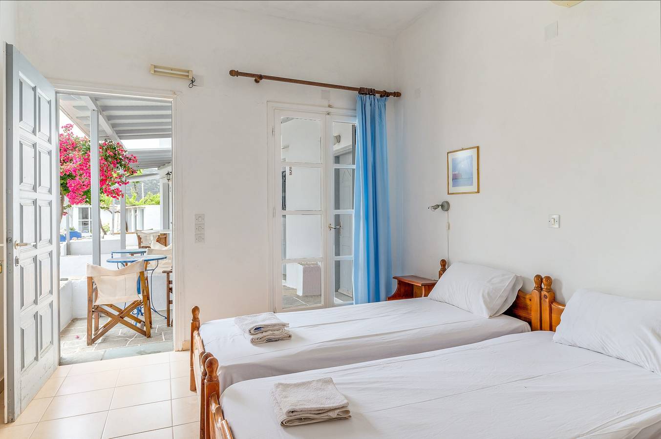 Estudio entero, Estudio 'Sifnos 4' con vistas al mar, Wi-Fi y aire acondicionado in Playa de Vathi, Cícladas