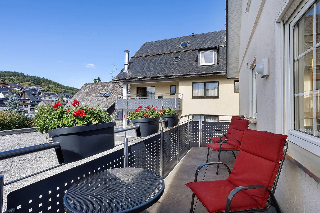 Ganze Wohnung, Ferienwohnung 'Zentrum Zum Kurgarten' mit Bergblick, Balkon und Wi-Fi in Willingen, die Mittelgebirge