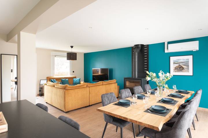 Maison de vacances pour 10 personnes, avec jardin et terrasse à Cancale