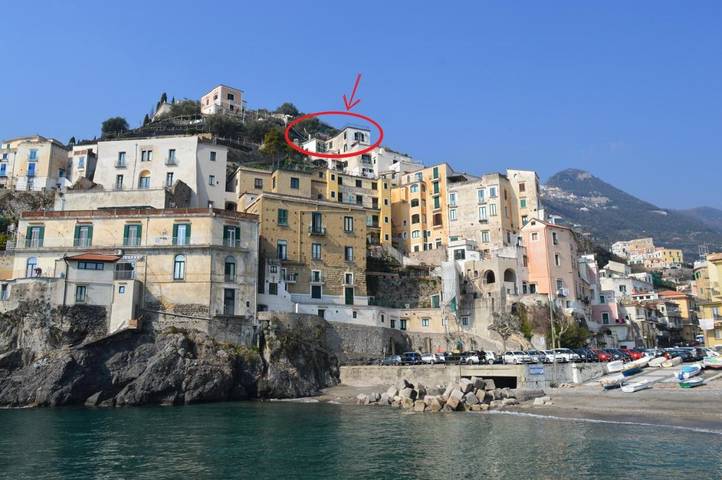 Appartamento per 3 persone, con Panorama a Minori