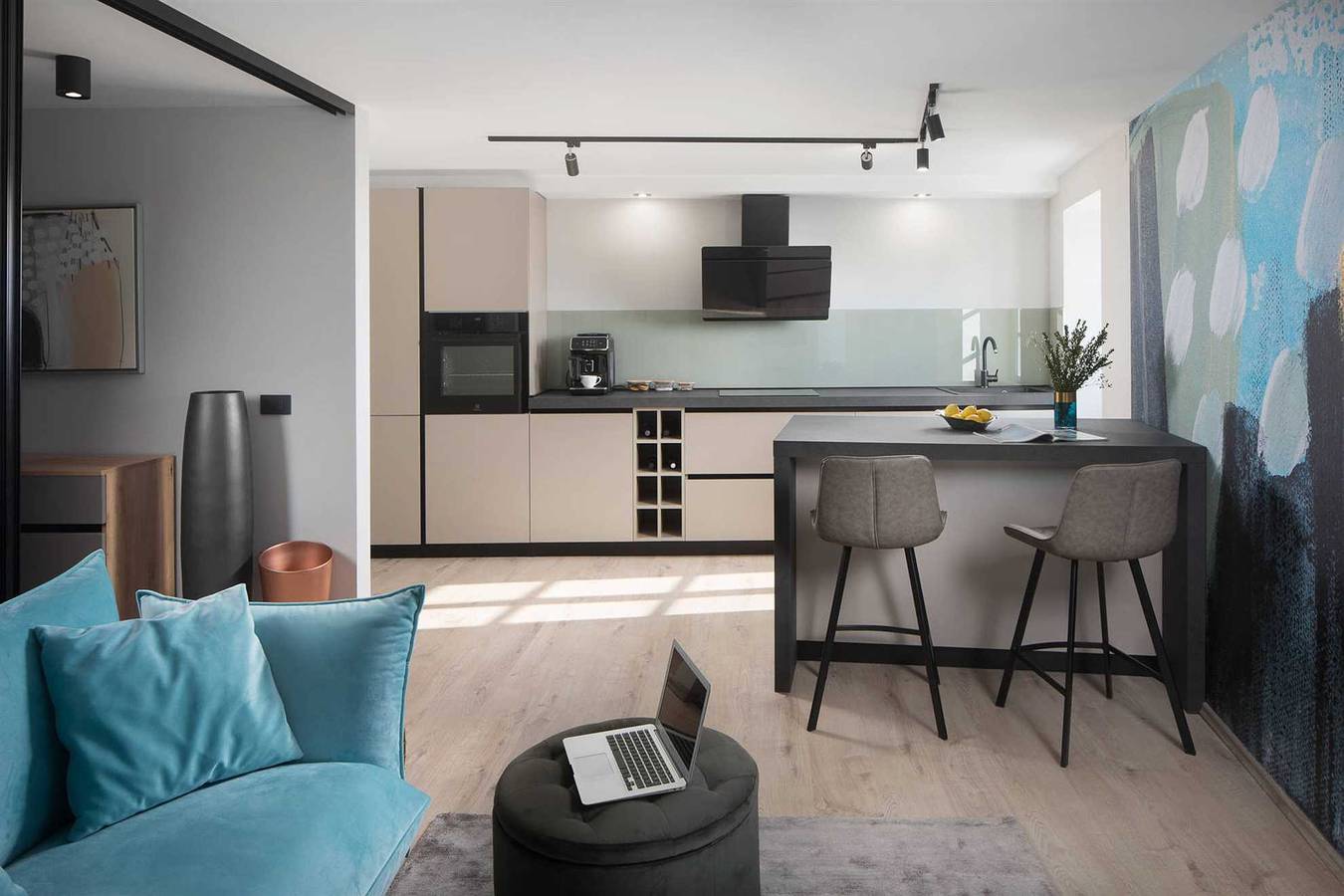 Ganze Wohnung, Premium-Apartment Blue in einer charmanten historischen Stadt in Labin Stadt, Labin