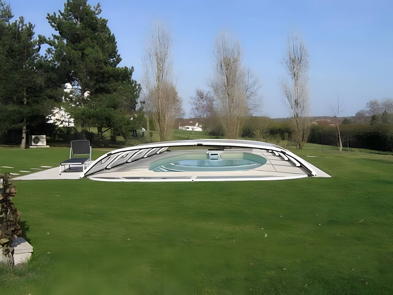 Unterkunft für 2 Personen mit Pool in Cour-Cheverny, Sologne