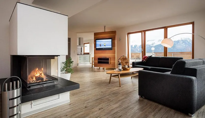 Ferienwohnung für 11 Personen, mit Ausblick und Garten sowie Sauna, mit Haustier - 1