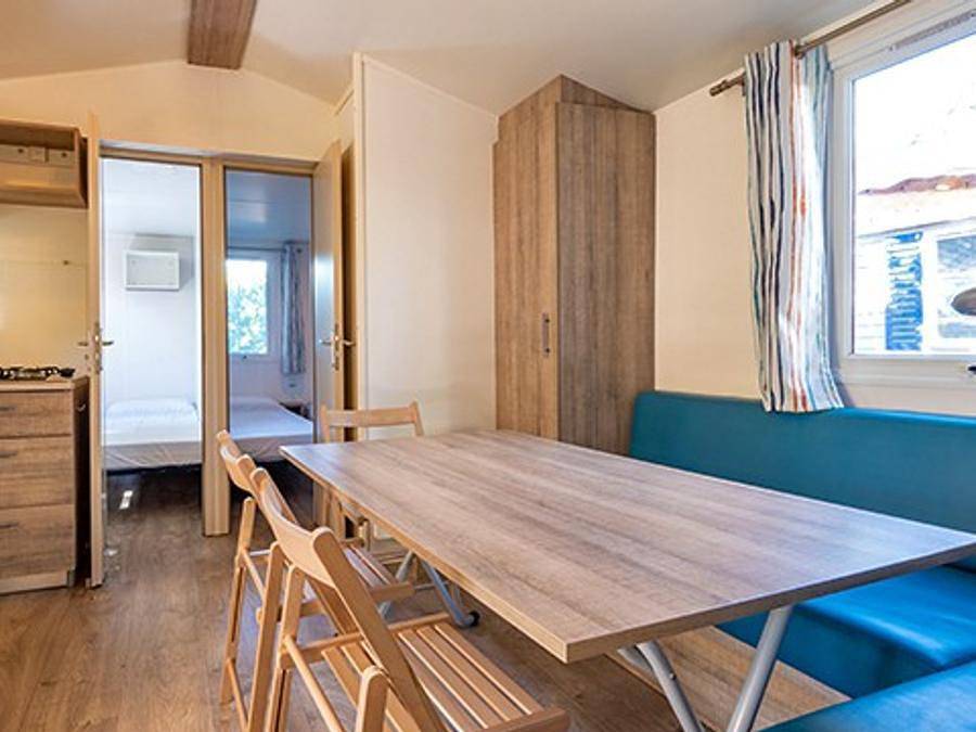 Camping Le Ried   - Mobilhome 6 personas - Mobil-home | Confort | 3 Dormitorios | 6 Pers. | Terraza elevada in Boofzheim, Región de Sélestat-Erstein