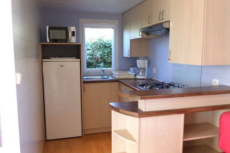 Mobilheim in Bessan in Caravanpark in Bessan, Côte d'Améthyste