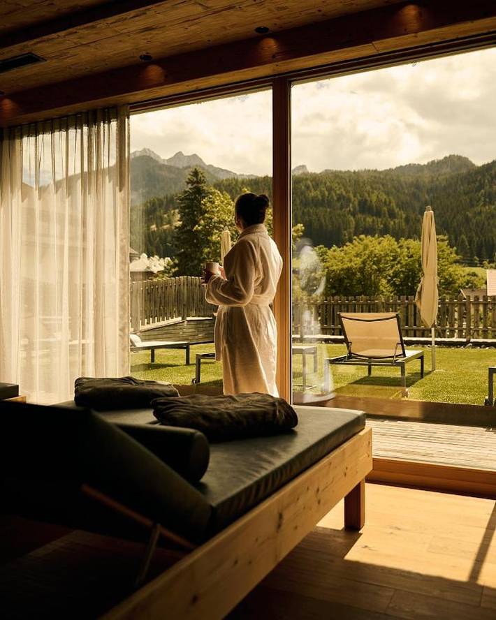 Location de vacances pour 6 personnes, avec vue et piscine ainsi que sauna et jardin à Villabassa - 4