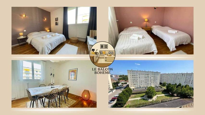 Gîte pour 4 personnes, avec balcon à Saint-André-les-Vergers - 2