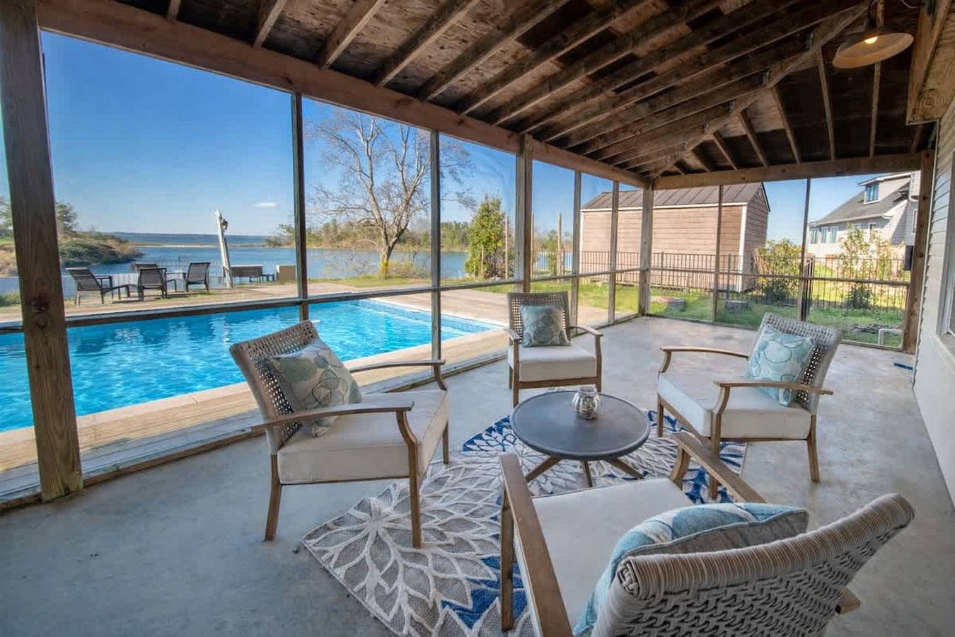 The Bungalow  Pool  Dock  Kayaks    Game Room in Rappahannock River