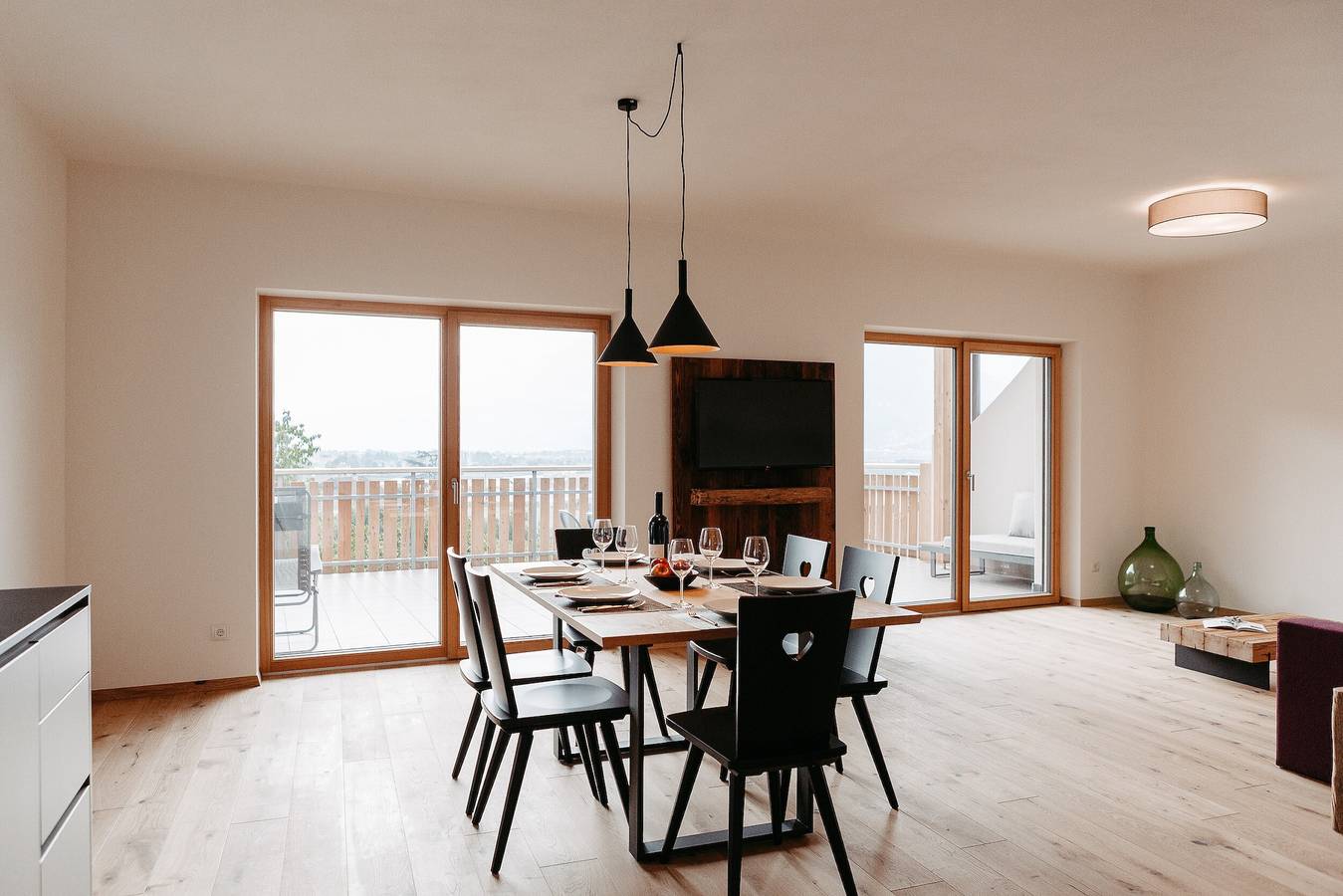 Ganze Wohnung, Ferienwohnung 'Torgglbauer 1' mit Bergblick, Pool, Terrasse & Wlan in Meran, Sarntaler Alpen