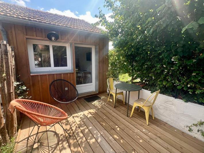 Chalet pour 2 personnes, avec vue et terrasse
