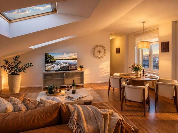 Appart’hôtel pour 6 personnes, avec sauna