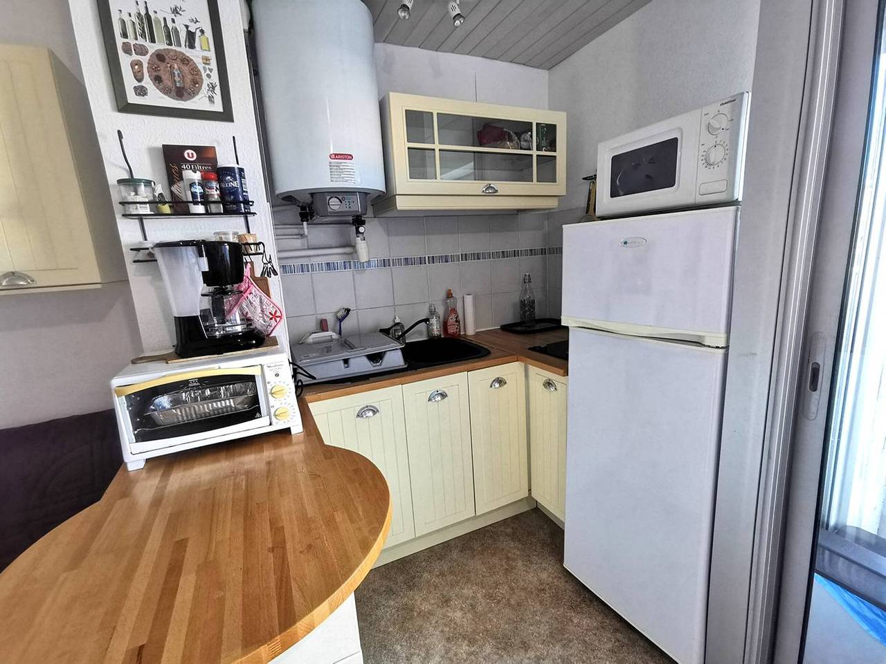 Studio entier, Studio cabine, vue lagon - 5 pers. in Cap d'Agde, Agde
