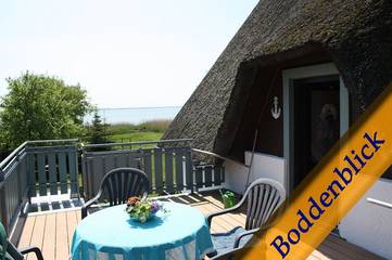 Ferienwohnung für 4 Personen, mit Garten und Seeblick in Wieck am Darß