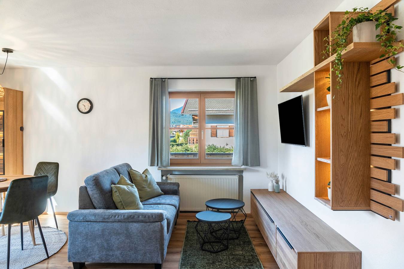 Appartement entier, Appartement 'Waldruhe' avec vue sur la montagne, balcon et Wi-Fi in Krün, Alpes bavaroises