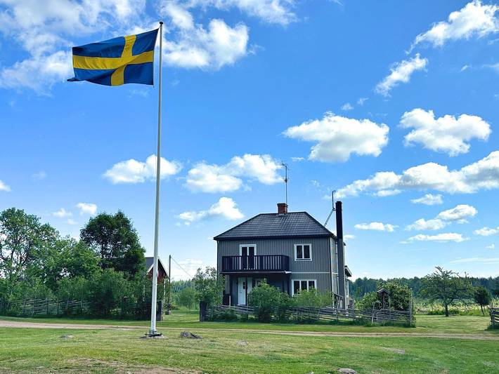 Ferienhaus für 10 Personen, mit Balkon und Garten in Schweden