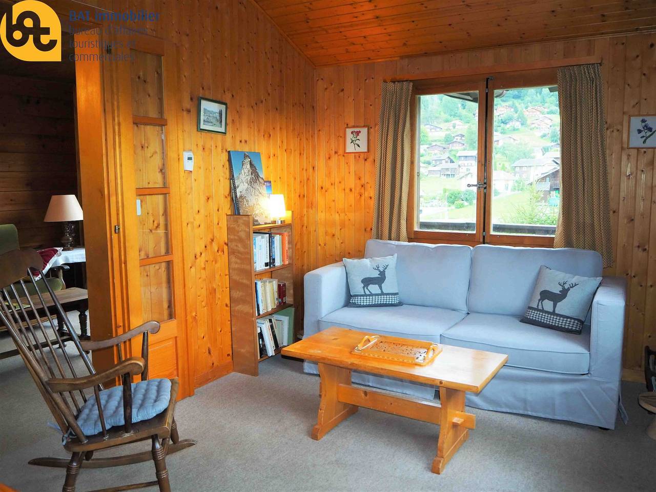 Alphina n° 39, Chalet mit Garten in Mont-Noble, Walliser Alpen