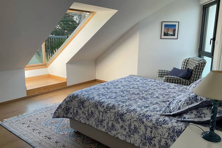 Location de vacances pour 8 personnes, avec jardin et balcon dans Plage Du Pouldu Santec - 4
