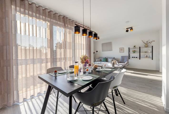 Ferienwohnung für 6 Personen, mit Seeblick und Ausblick sowie Garten und Sauna auf Usedom - 3