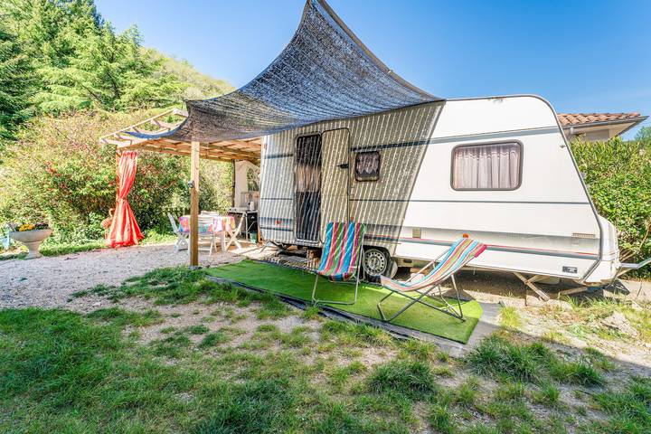 Camping para 2 personas, con jardín, Familias con niños en Gard