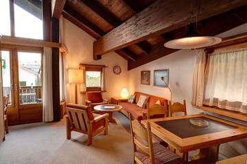 Ferienwohnung für 4 Personen, mit Sauna und Garten in Silvaplana