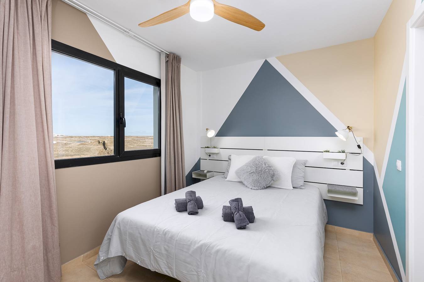 Ganze Wohnung, Ferienwohnung für 3 Personen mit Terrasse in El Cotillo, La Oliva