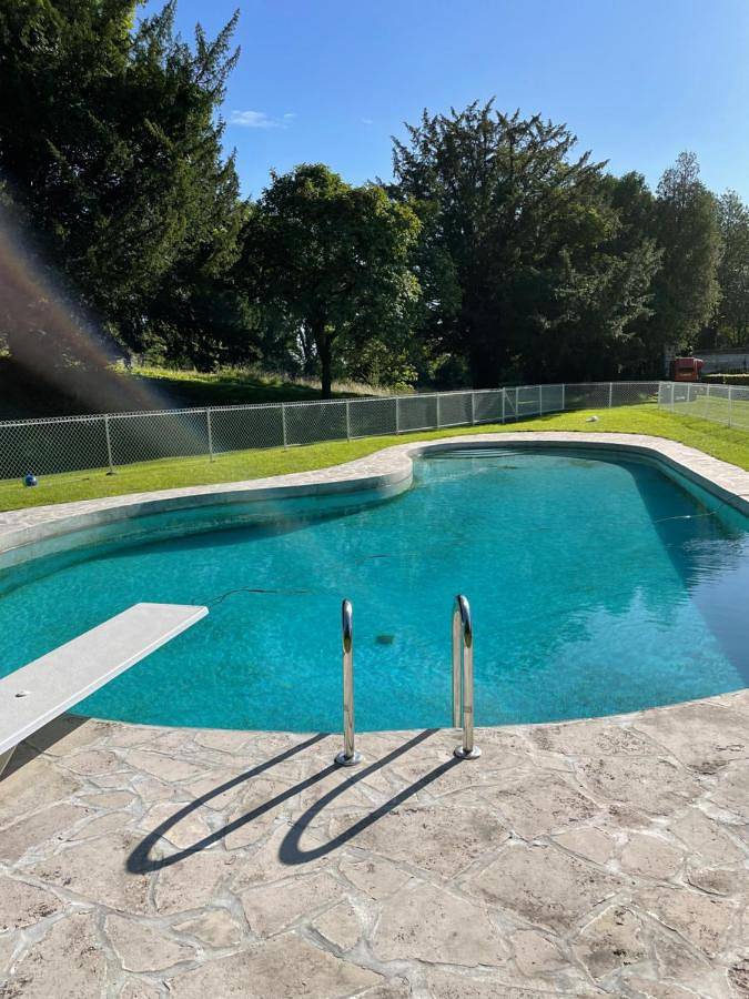 Maison de vacances pour 8 personnes, avec piscine ainsi que vue et jardin, animaux acceptés