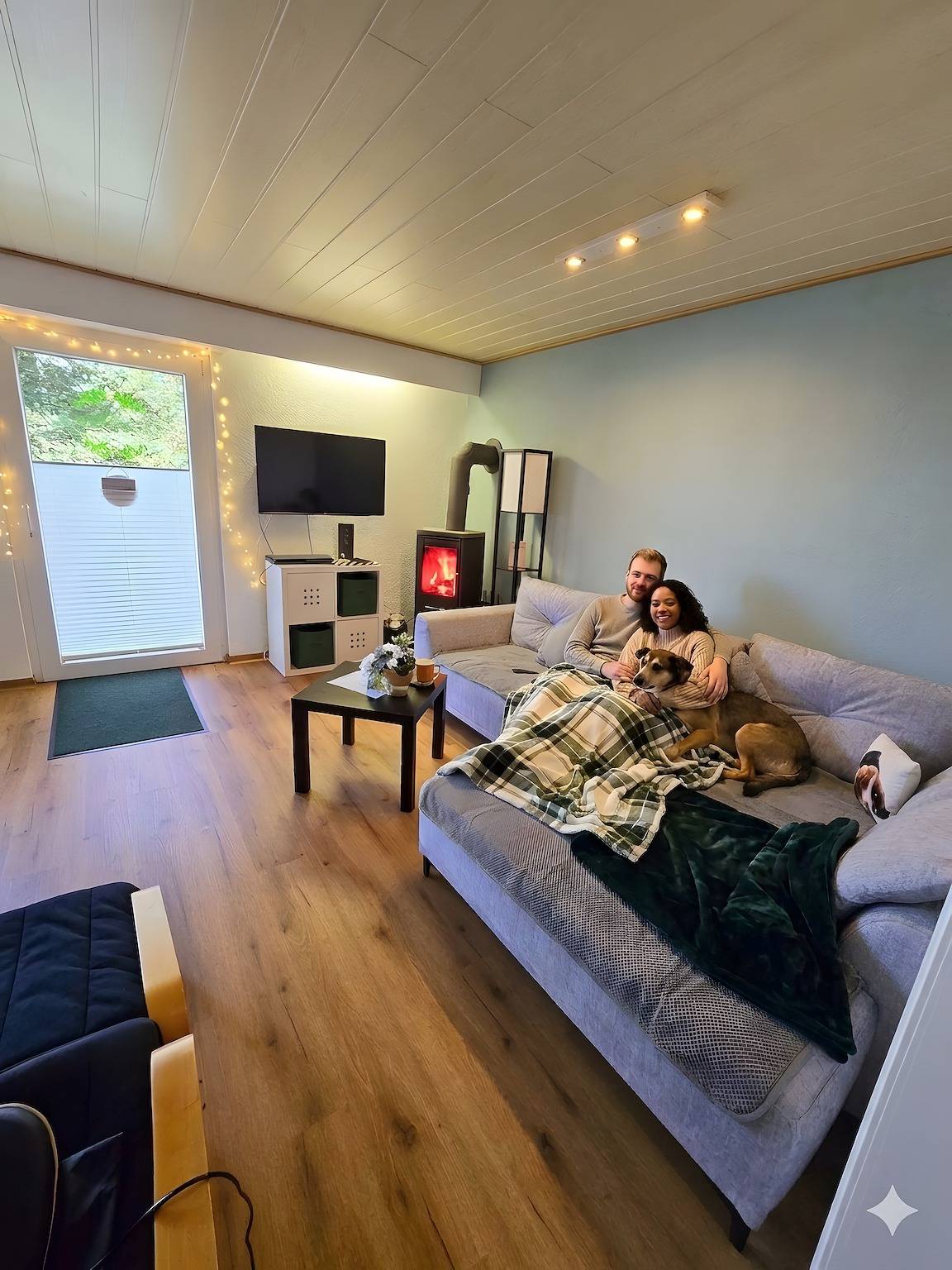 Ganze Wohnung, Ferienwohnung Gartenblick 50qm mit Terrasse, Garten, Kamin und offener Küche mit Theke in Bestwig, Hochsauerlandkreis