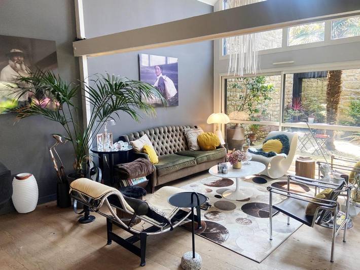 Location de vacances pour 6 personnes, avec piscine ainsi que terrasse et jardin dans Plage de Sainte Barbe - 4