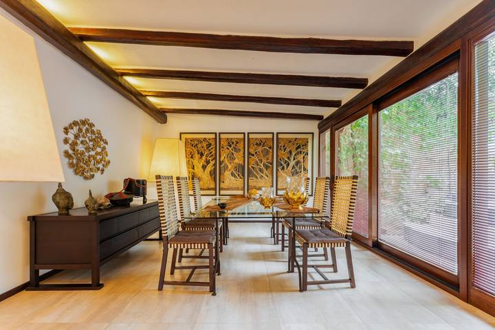Maison de vacances "Villa Rokkaria" avec terrasses privées, court de tennis partagé et Wi-Fi in Crabonaxa/Villasimius, Villasimius