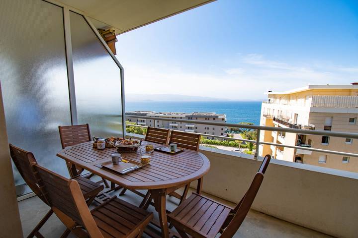 Vakantiewoning voor 4 personen, met Balkon in Ajaccio