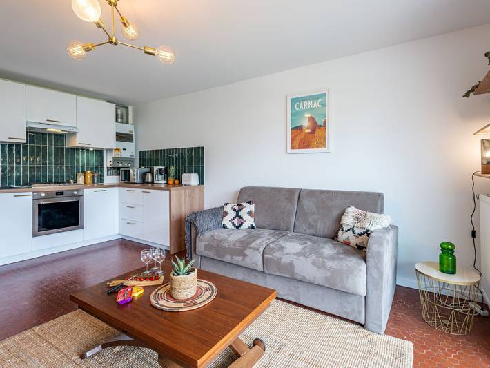 Appartement de vacances pour 3 personnes, avec vue sur le lac et terrasse à Carnac