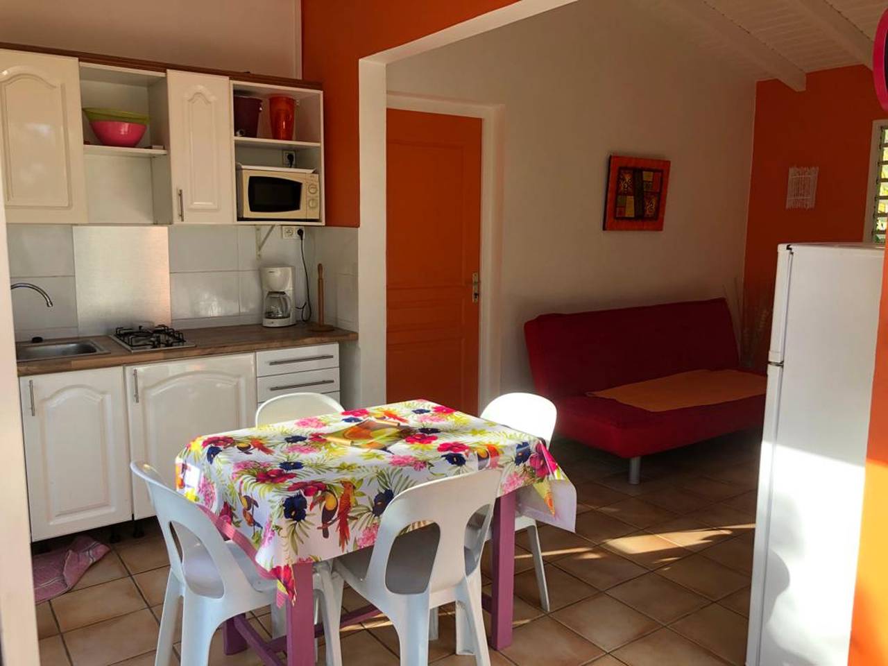 Apartamento entero, Apartamento acogedor con terraza y jardín en Sainte-Anne, 35 m² in Sainte-Anne, Guadalupe