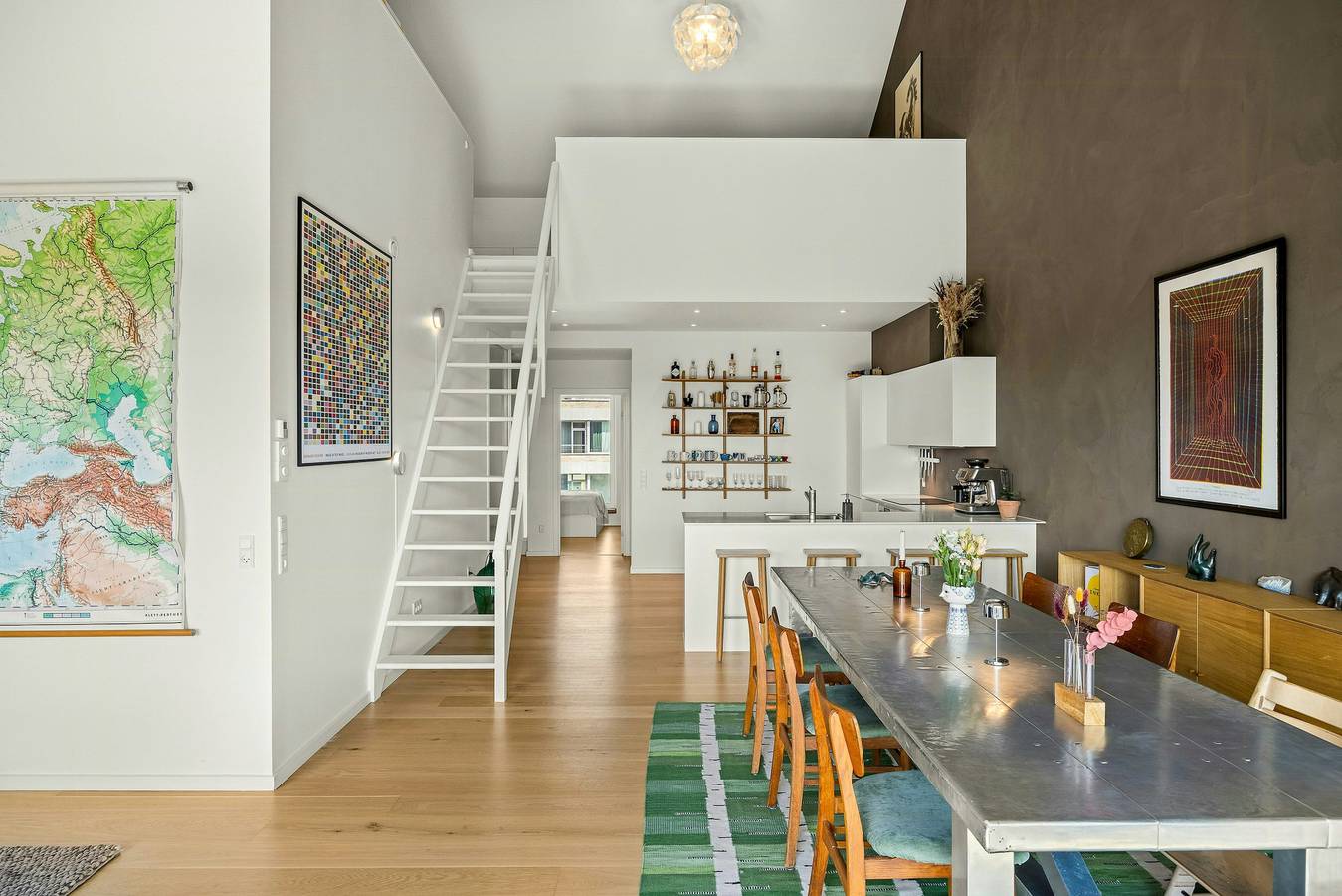 Geheel appartement, Appartement in Østerbro met uitzicht over Kopenhagen in Kopenhagen, Hovedstaden