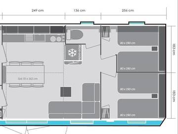 Camping pour 8 Personnes dans Saint-Cyr (Vienne), Vienne (France), Photo 4