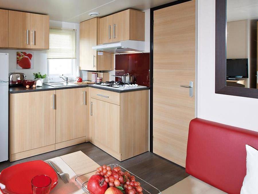 Camping Domaine de Kerelly - Mobilheim 6 personen - Alize Mh3 in Guégon, Pontivy und Umgebung