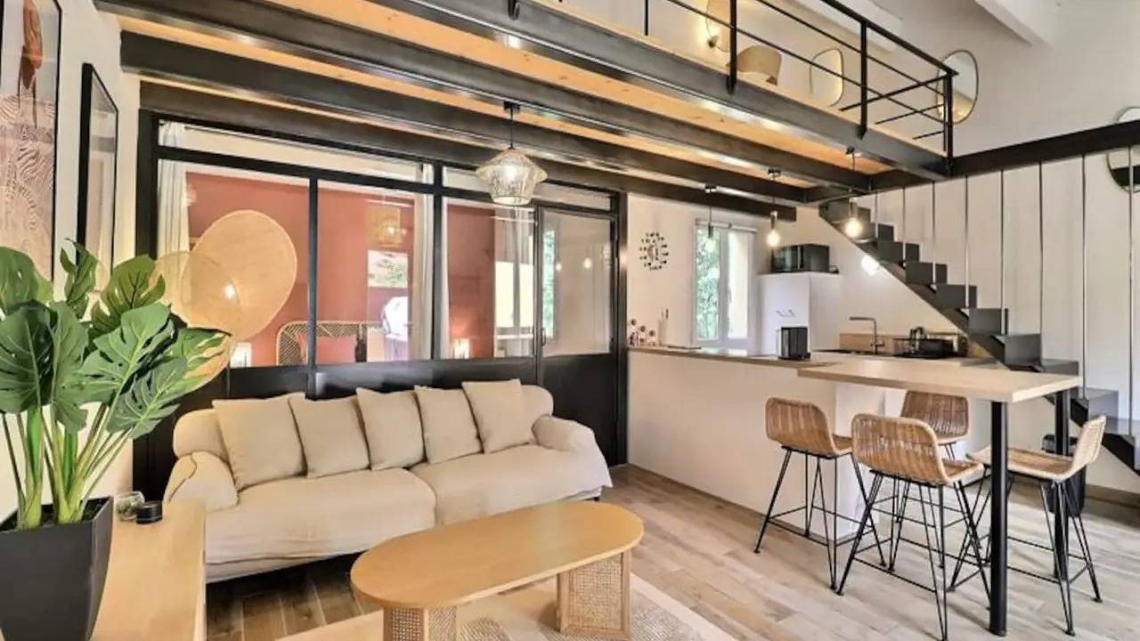 Appartement de vacances entier, Appartement de vacances pour 3 personnes avec terrasse in Ventabren, Côte méditerranéenne (France)