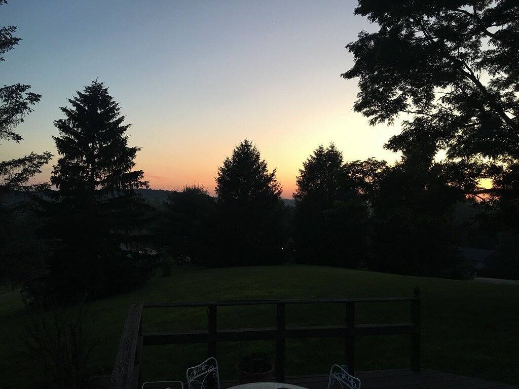 Das Haus auf dem Hügel in Tuscarawas County