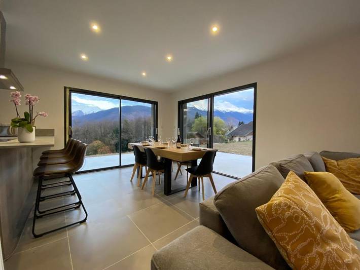 Maison de vacances pour 8 personnes, avec vue et terrasse