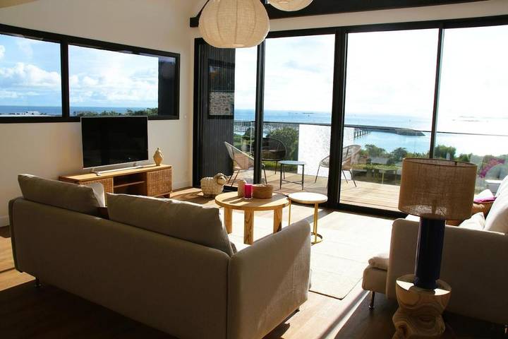 Location de vacances pour 6 personnes, avec vue et jardin dans Plage Traon Nevez Plouezoc H - 2