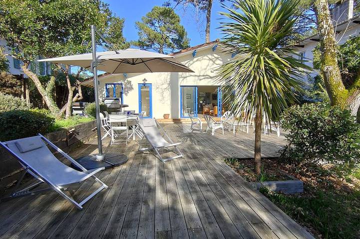 Villa pour 8 personnes, avec terrasse au Cap Ferret