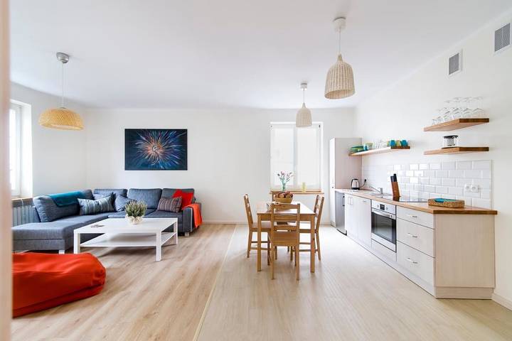 Ferienwohnung für 4 Personen, mit Ausblick in Allenstein
