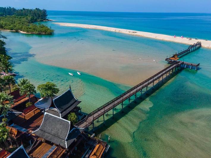 Resort für 3 Personen, mit Ausblick und Pool sowie Garten - 1