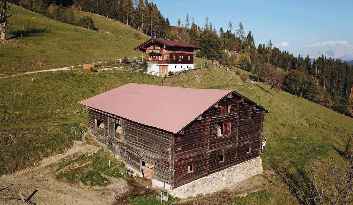 Sankt Johann  Rauchenbachalm in sonniger Alleinlage auf 1100m by Fewo-Plan in Bischofshofen, Ski Amadé