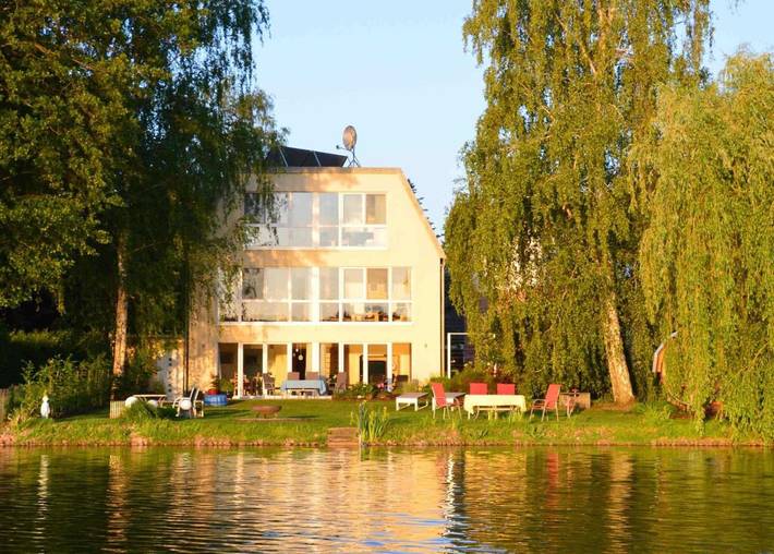 Ferienwohnung für 4 Personen, mit Garten und Ausblick sowie Seeblick - 1