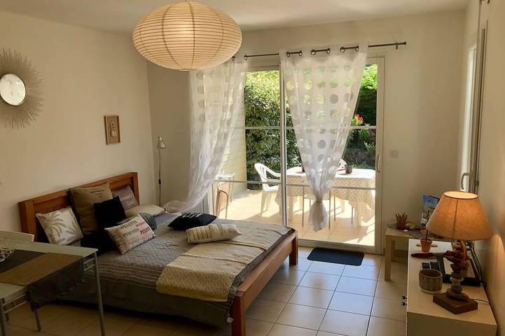 Apartamento entero, Studio 400m Lago Marino y centro pueblo,800 m del mar,acceso directo pista bicis in Vieux-Boucau-les-Bains, Côte d’Argent