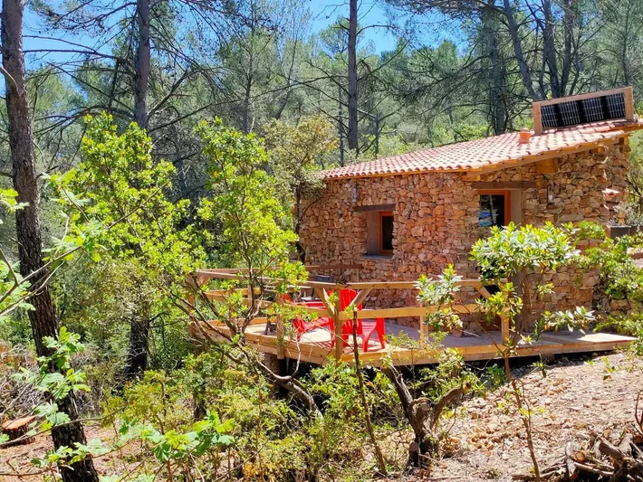 Albergue para 2 personas, con jardín además de vistas y piscina - 1
