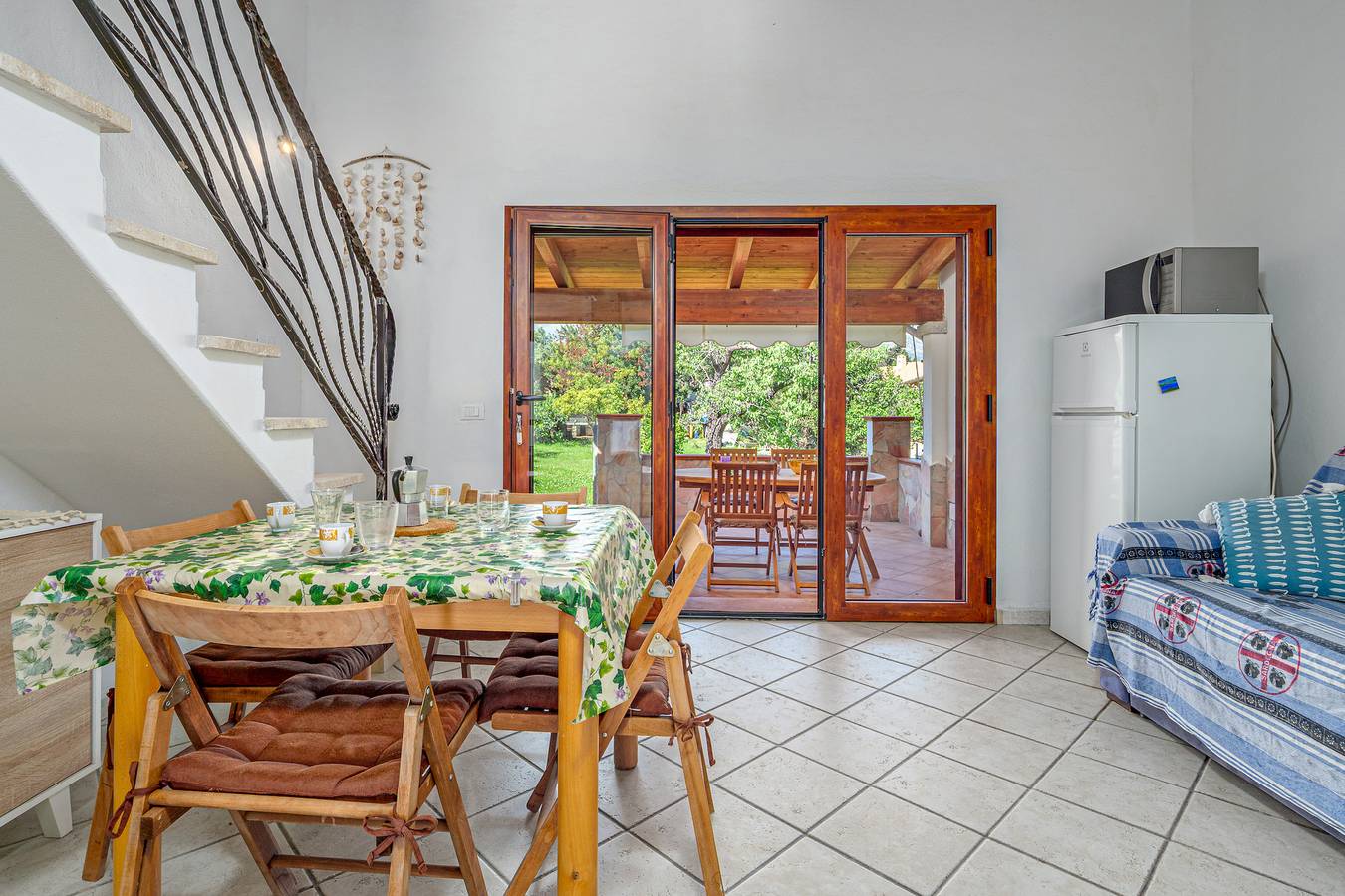 Ferienhaus "Villetta I Gerani" mit Privater Terrasse, Gemeinschaftsgarten und Klimaanlage in San Teodoro, Olbia-Tempio