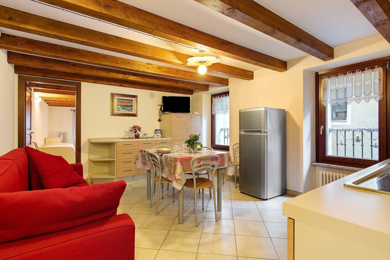 Appartement entier, Appartement "Le Bourg 61" au cœur d'Aoste, charme et confort in Aoste, Alpes valaisannes