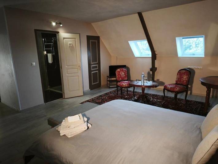 Chambre d’hôte pour 3 personnes, avec vue ainsi que jardin et terrasse à Roz-sur-Couesnon - 4