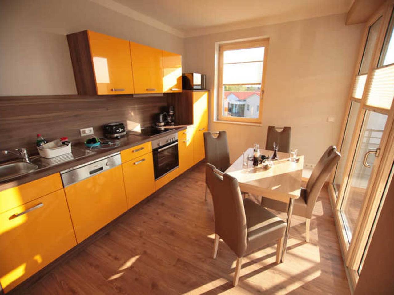 Ganze Ferienwohnung, Ferienwohnungen Jack & Richies - Appartement 2 in Wieck (Greifswald), Greifswald